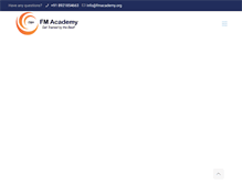 Tablet Screenshot of fmacademy.org